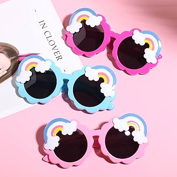 Rainbow Round Sunglasses