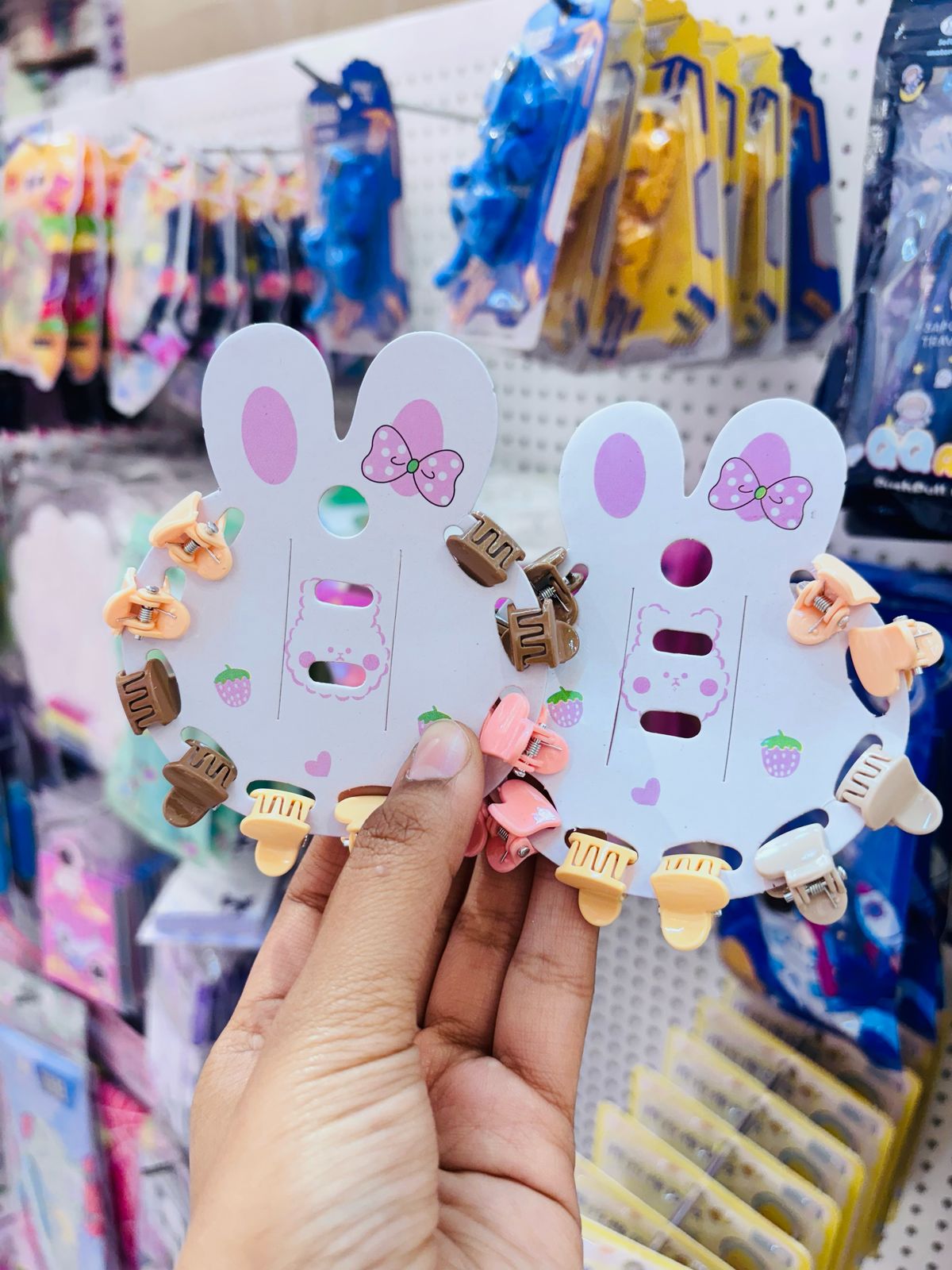 Mini Hair Claw Clips ( Pack of 2 )