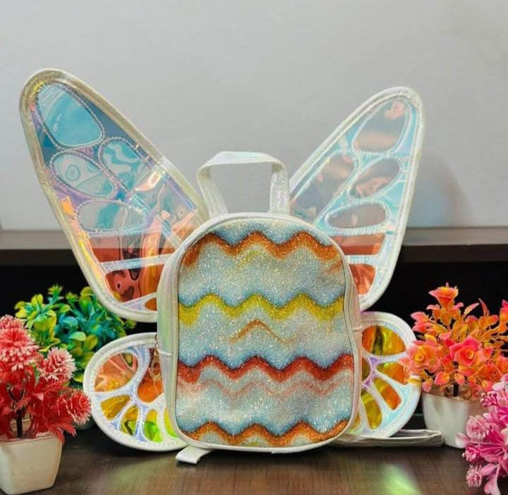 Holographic Butterfly Wings Glitter Bag