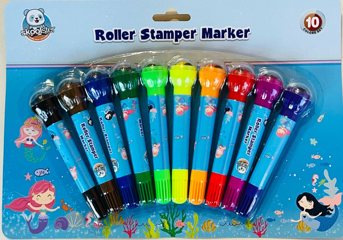Roller Stamper Marker (Pack of 10)