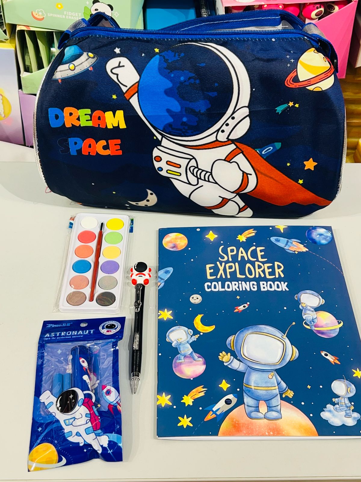 Space Duffle Bag Creative Set