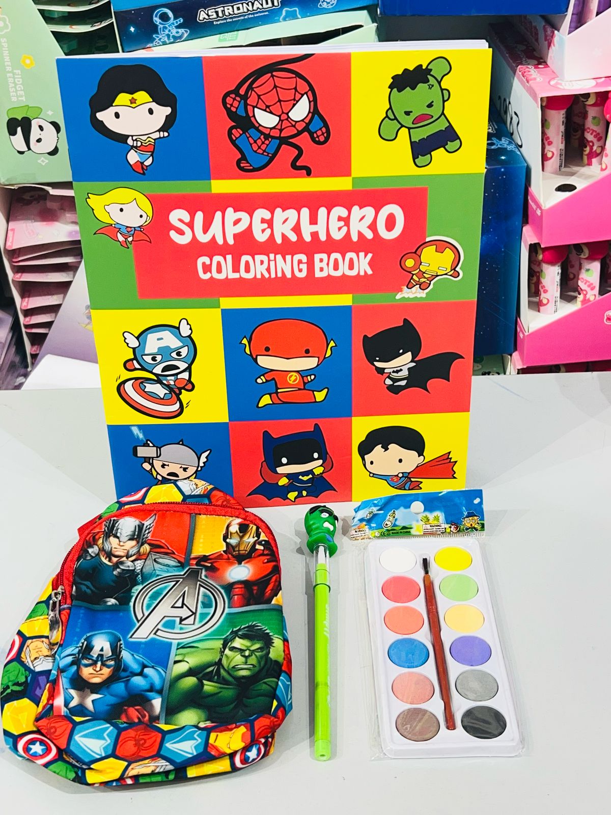 Super Hero Bag Creative Set