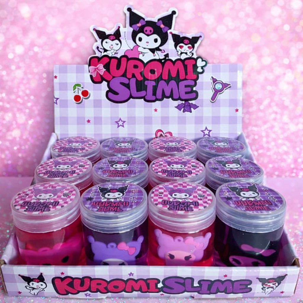 Kuromi Slime With Toy Inside