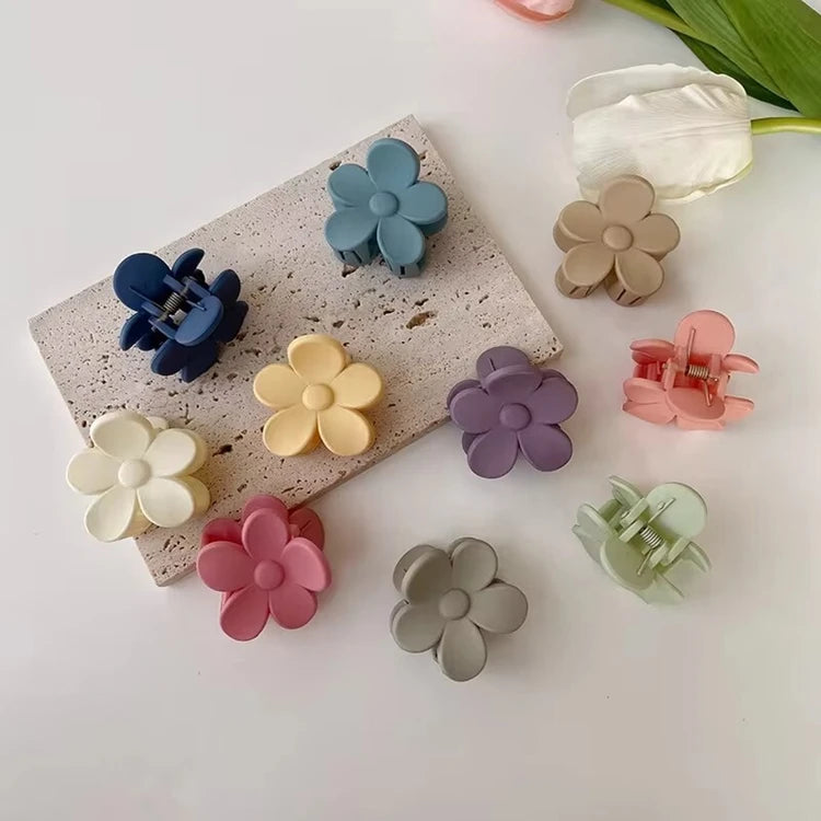 Flower Claw Clips ( Pack of 4 )