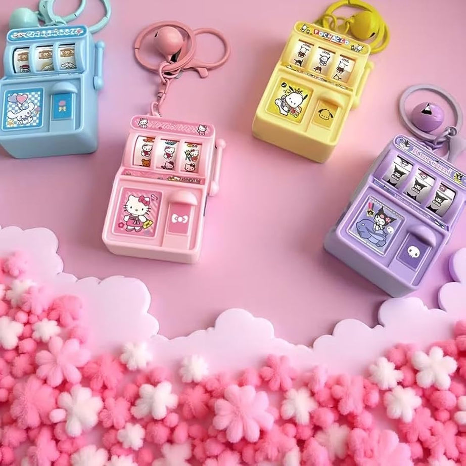 Gambling Machine Keychain