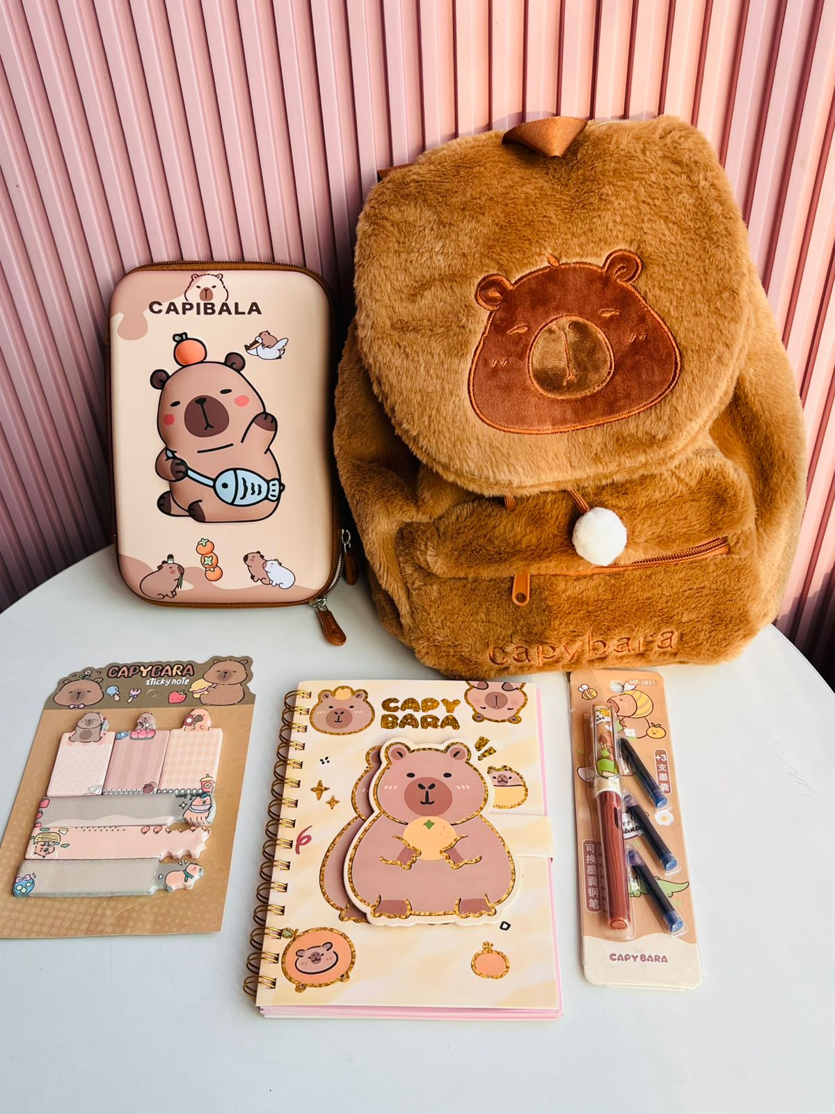 Cute Capybara-Themed Hamper