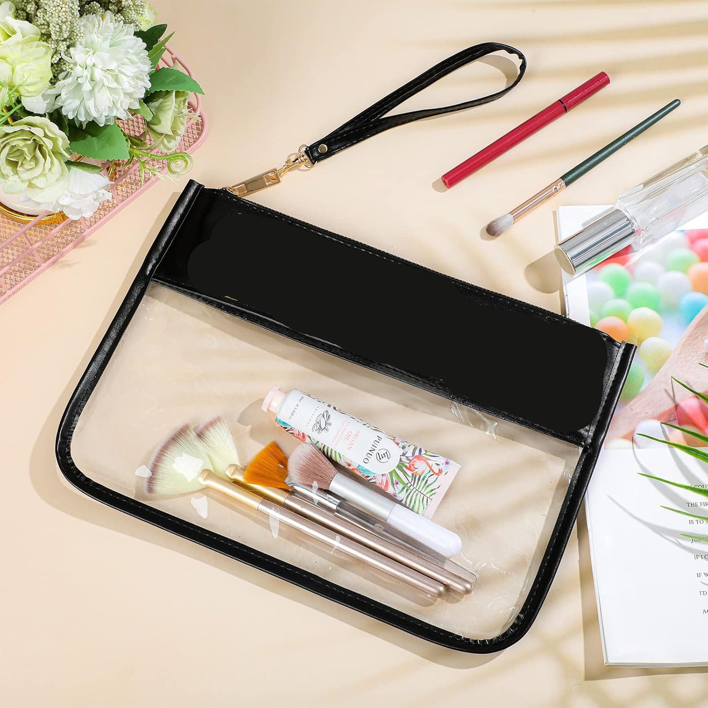 Multipurpose Clear Zipper Pouch