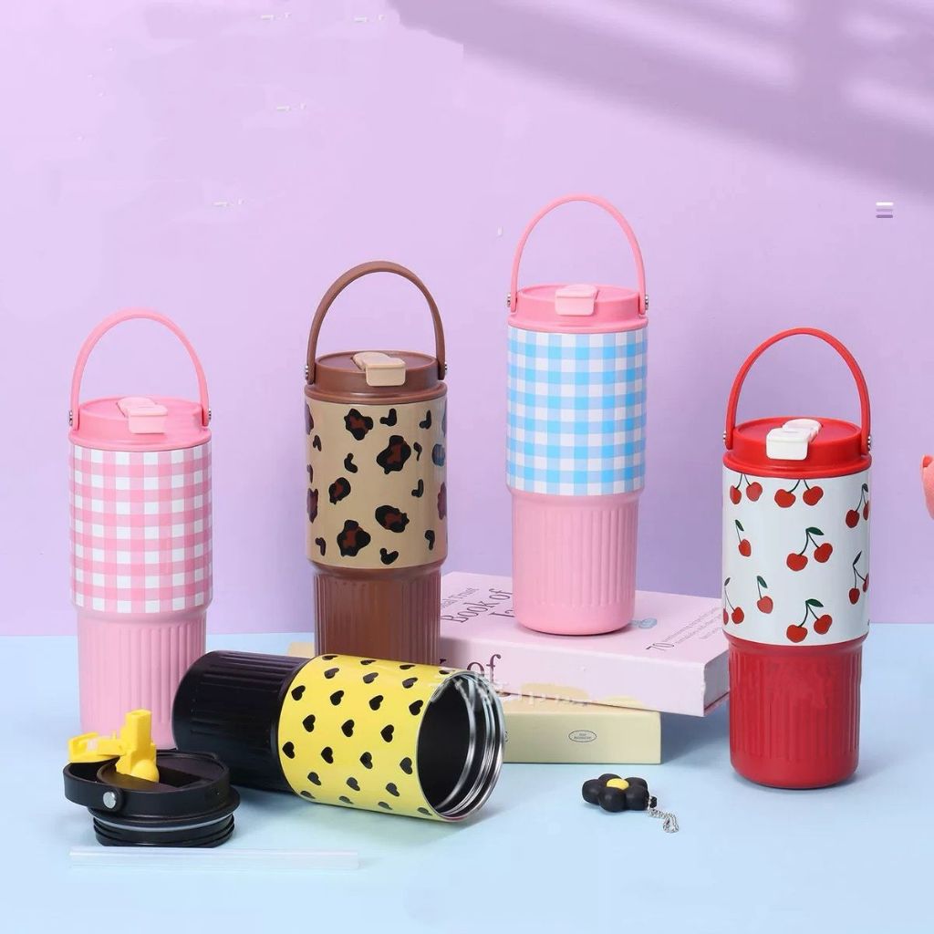 Floral Charm Tumbler