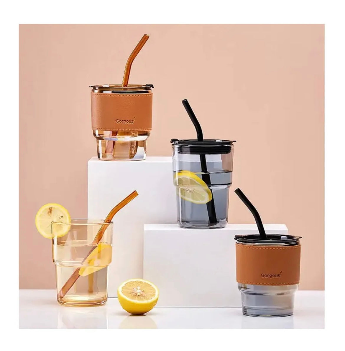 Customized Glass Tumbler