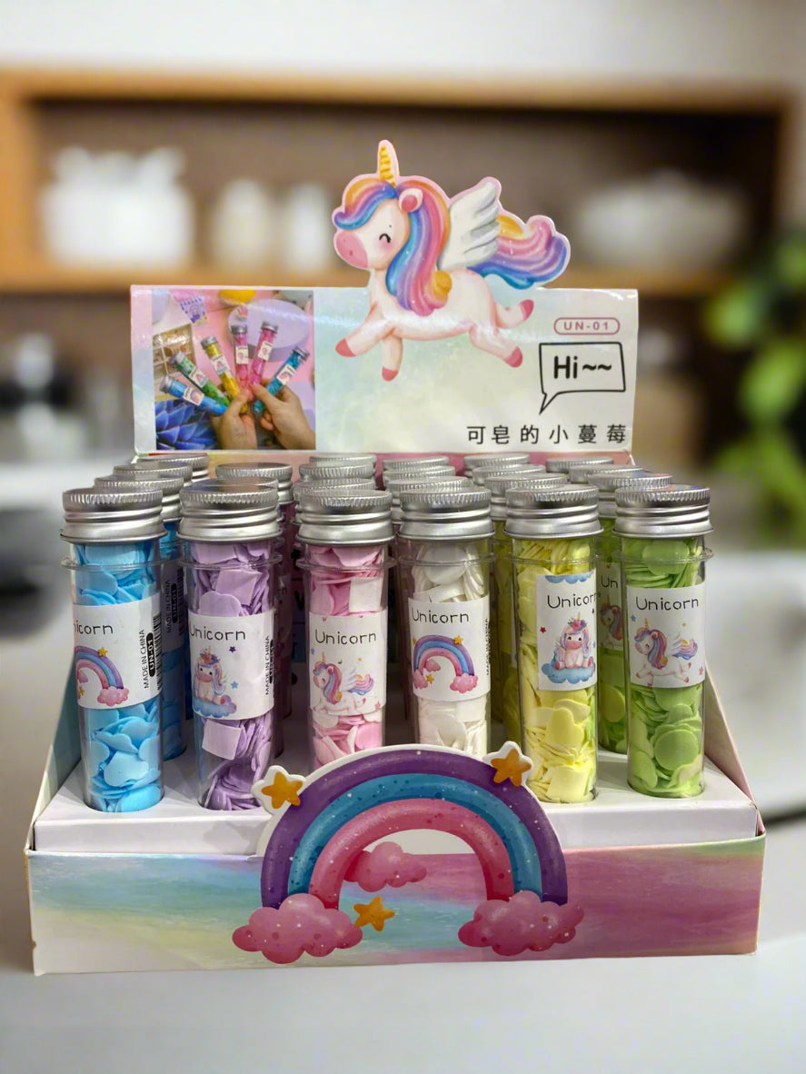 Unicorn Tube Paper Soap