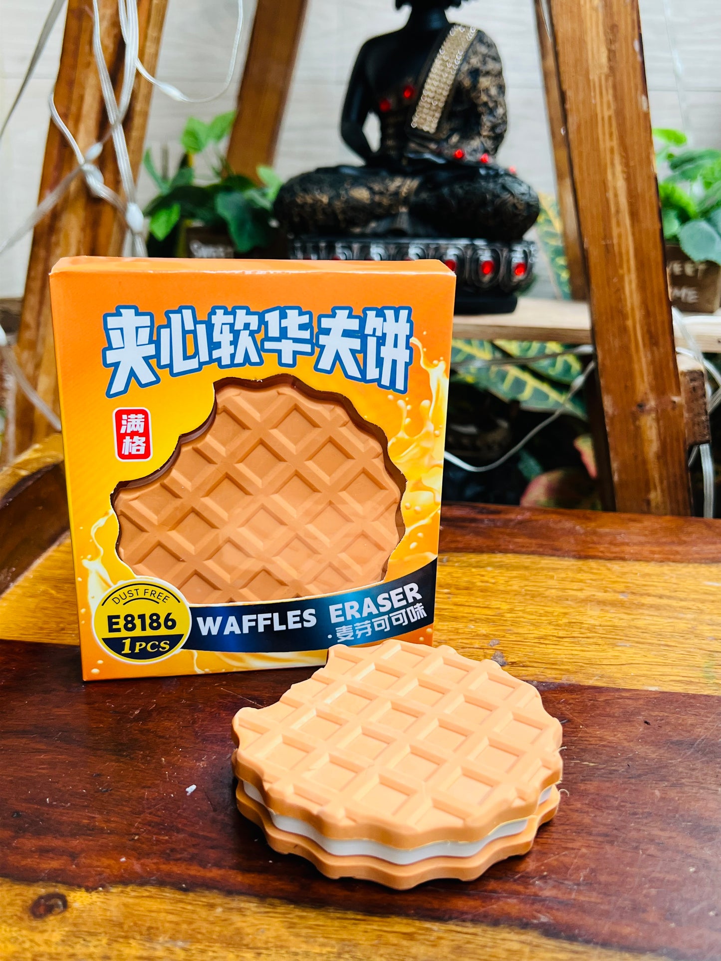Waffle Eraser Big Size | Premium