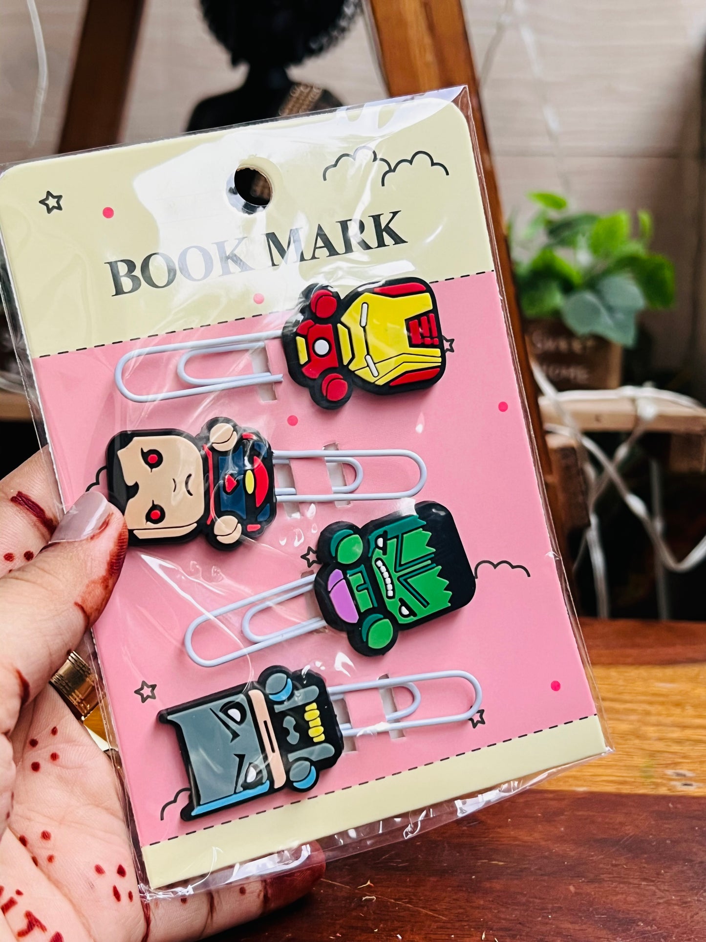 Book Mark ( Set of 4 pcs )