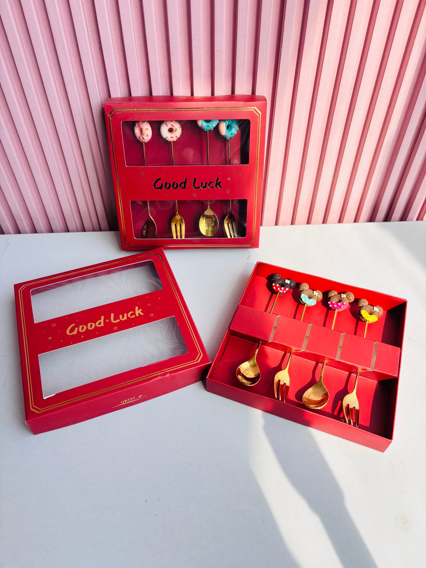 Premium Donut Cutlery Set