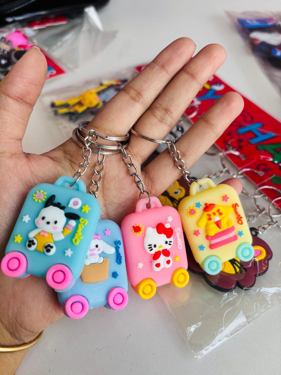 3D Mini Keychain ( Pack of 2 )