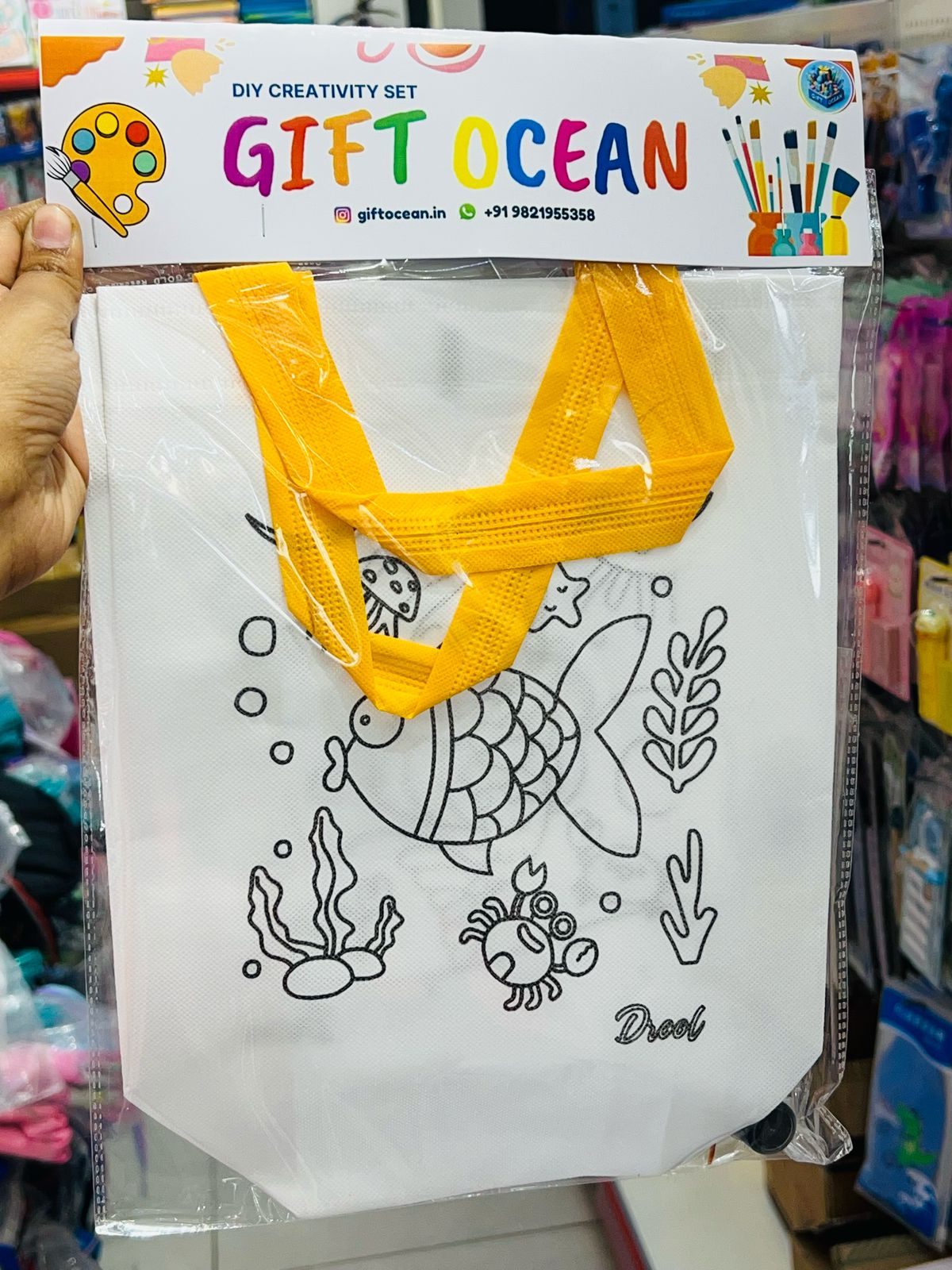 DIY Coloring Bag Kit