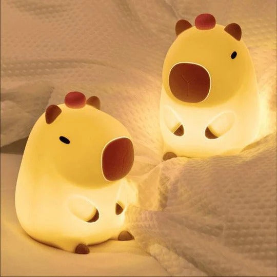 Capybara Glow Mate Night LED Lamp