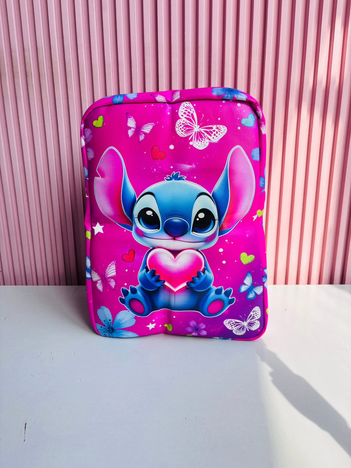 Pink Stitch Waterproof Backpack