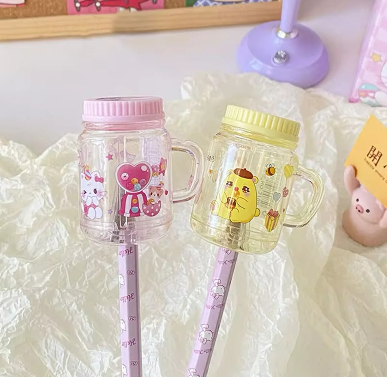 Kawaii Mini Mug Sharpener