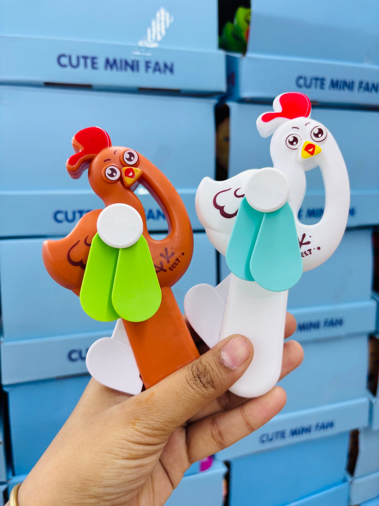 Cute Mini Fan (Hand Pressure)
