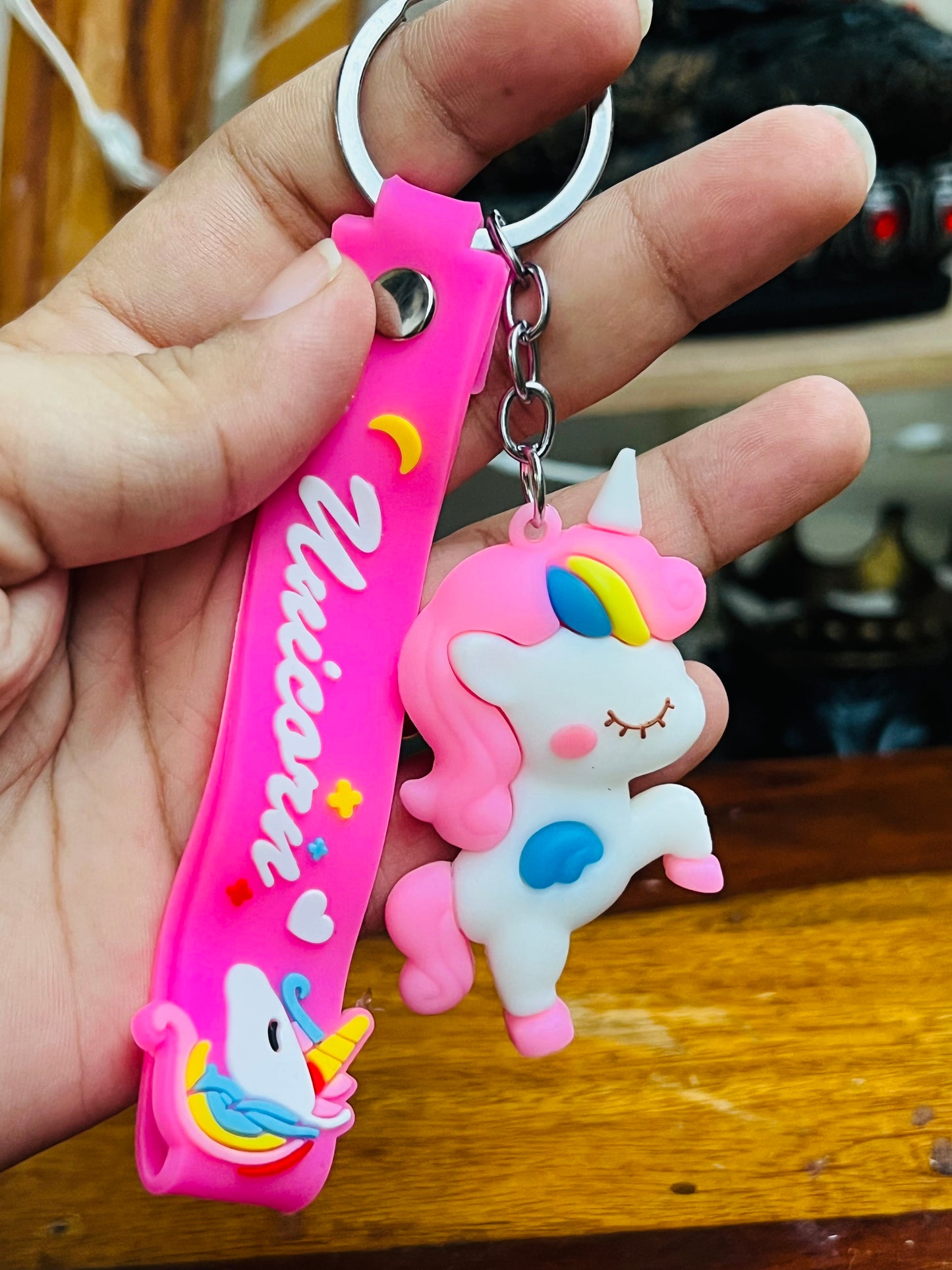 Unicorn Strap Keychain