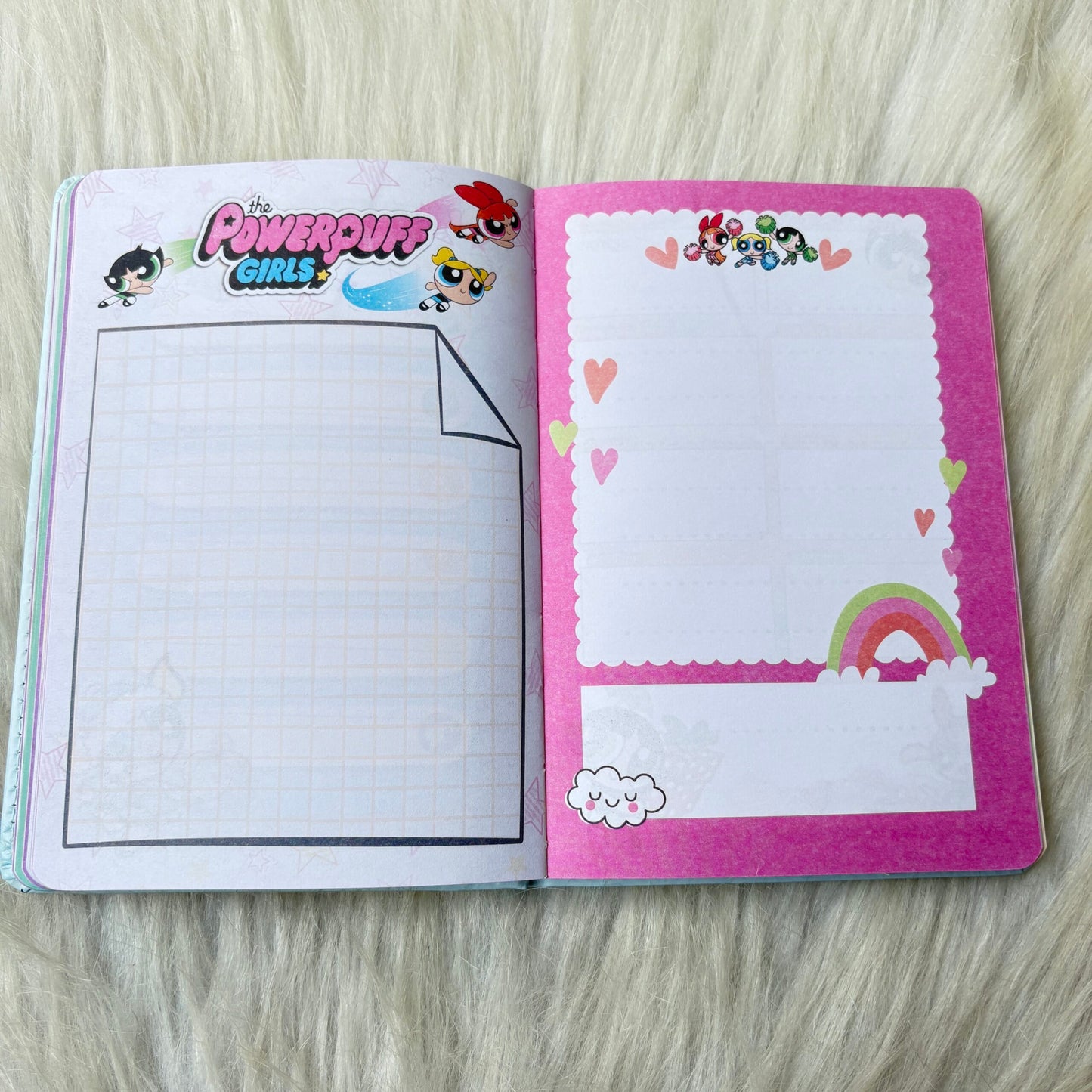 Spinner Power Puff Girls Planner Diary