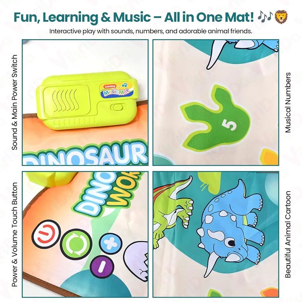 Dino World Musical Mat