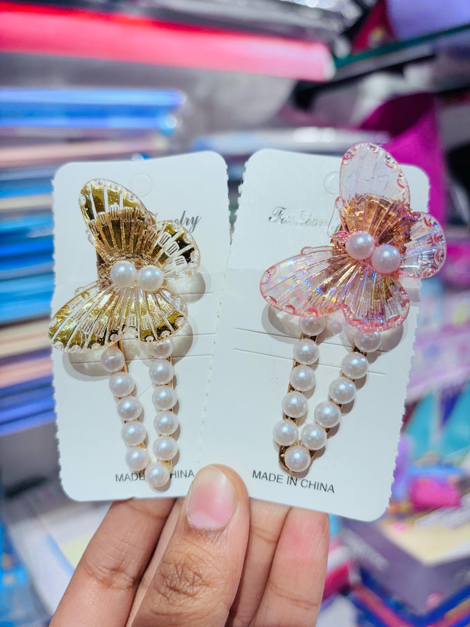 Butterfly Hair Clips (Set of 2)