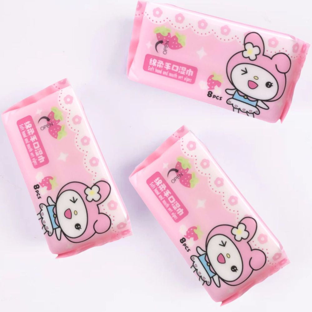 Kawaii Pocket Wet Wipe