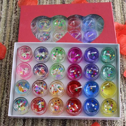 Jelly Candle ( Pack of 24 )