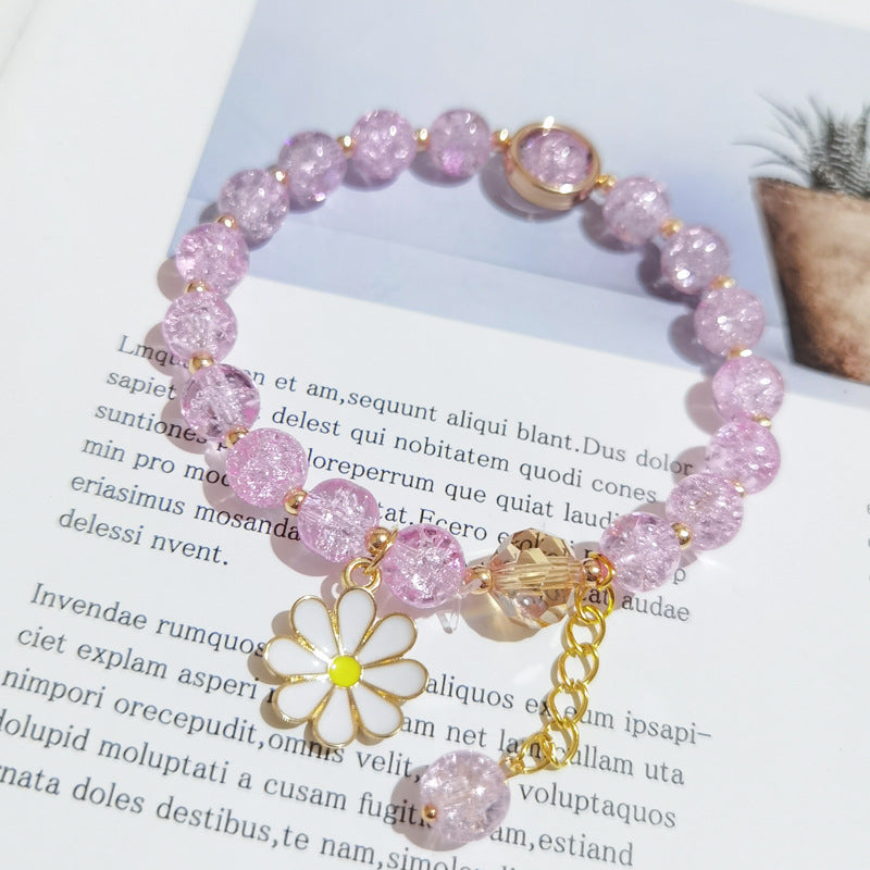 Floral Beaded Bracelet
