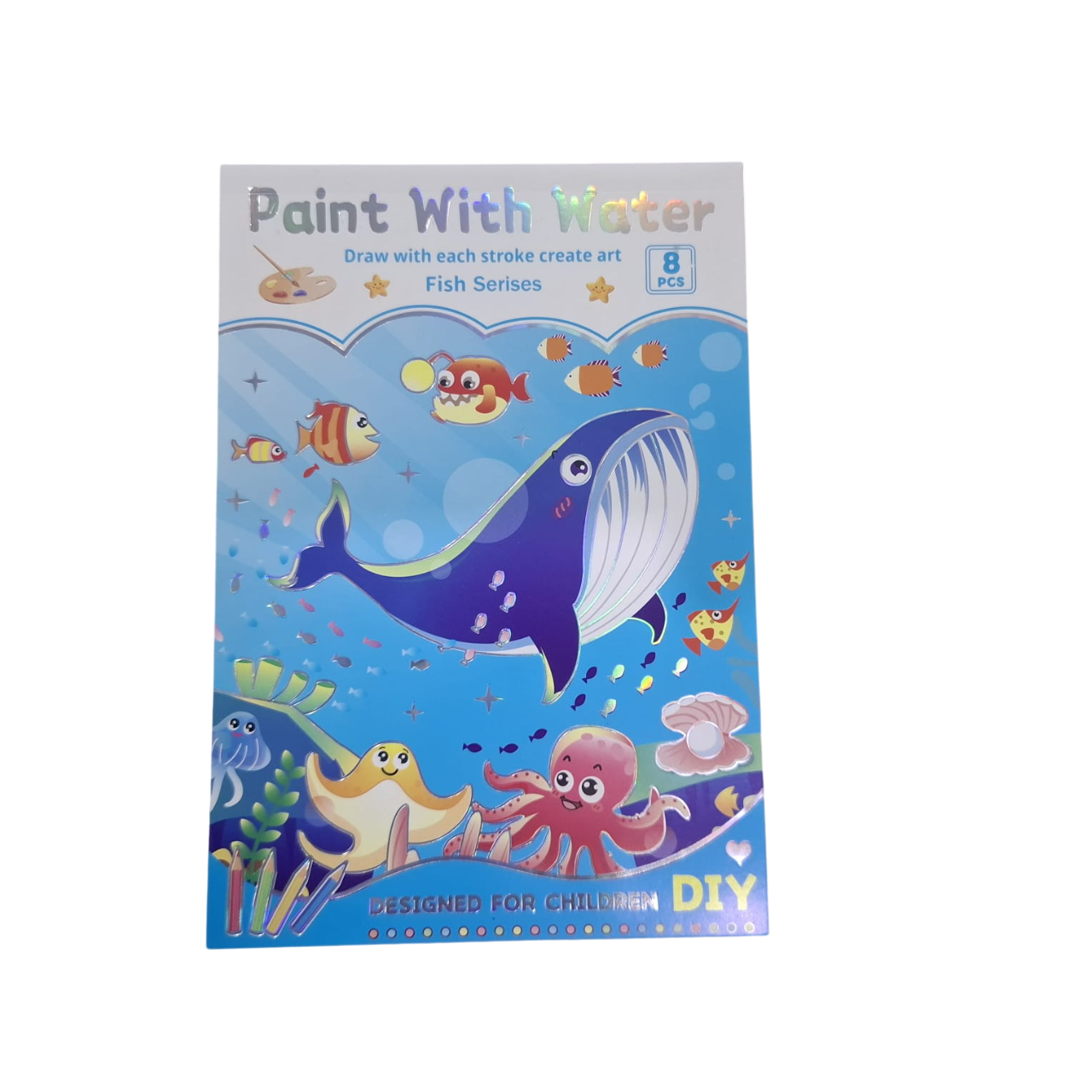 Paint With Water Coloring Book
