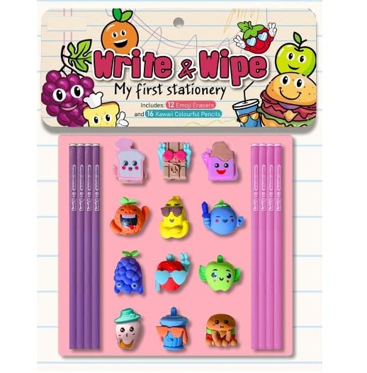 Write & Wipe Stationary Kit