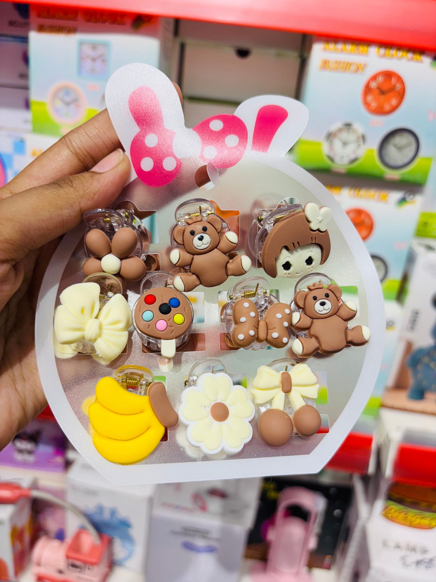 Cute Mini Hair Clips Set