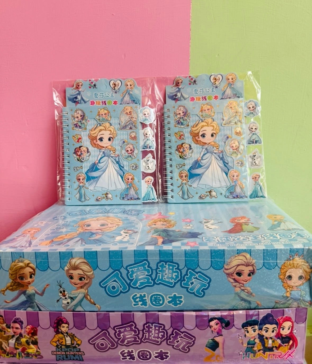 Sticker Book with Diary