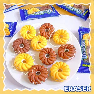 Round Cookie Eraser