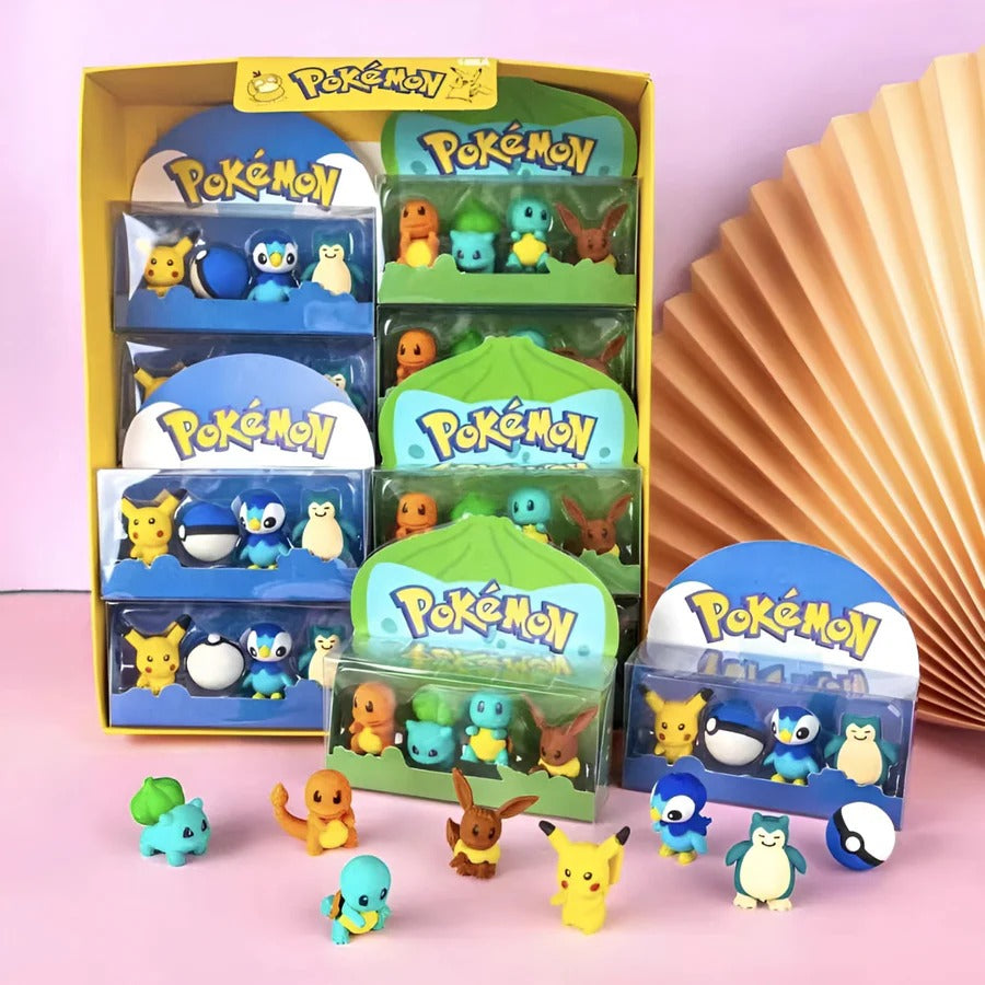 PokéClean Erasers