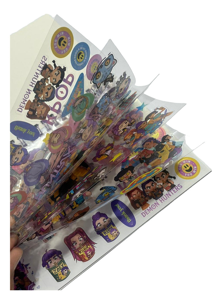 K Pop Demon Hunter Sticker Book