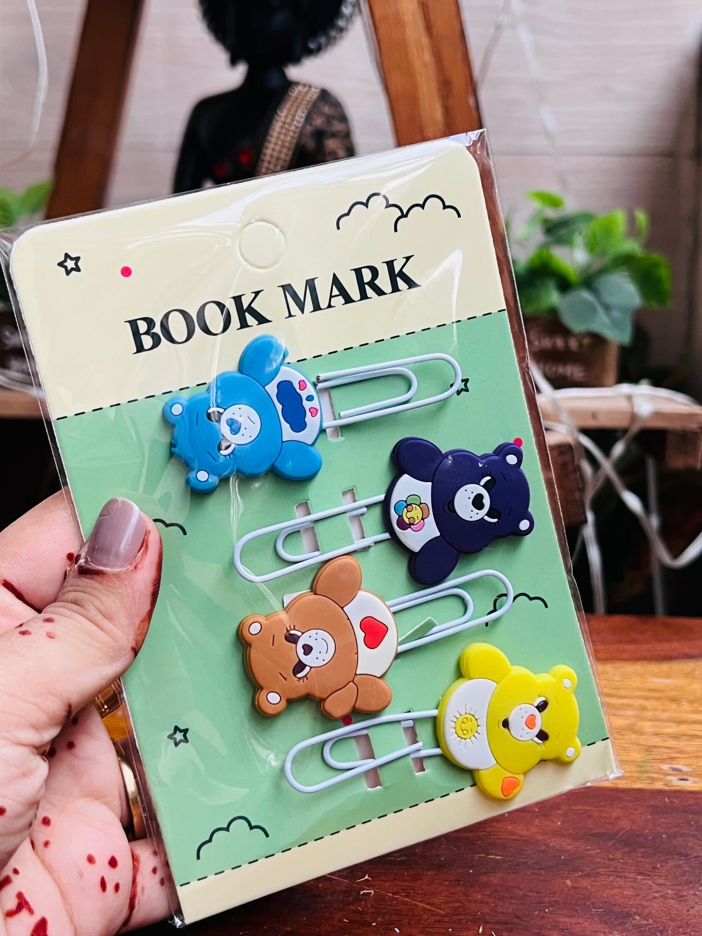 Book Mark ( Set of 4 pcs )