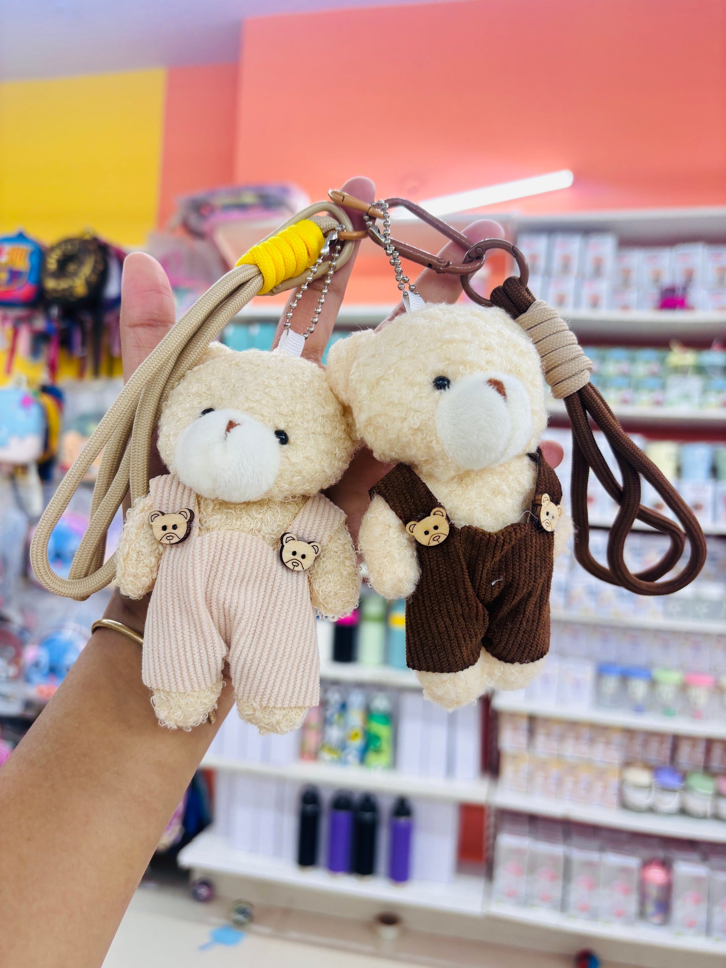 Pants Bear Plush Keychain