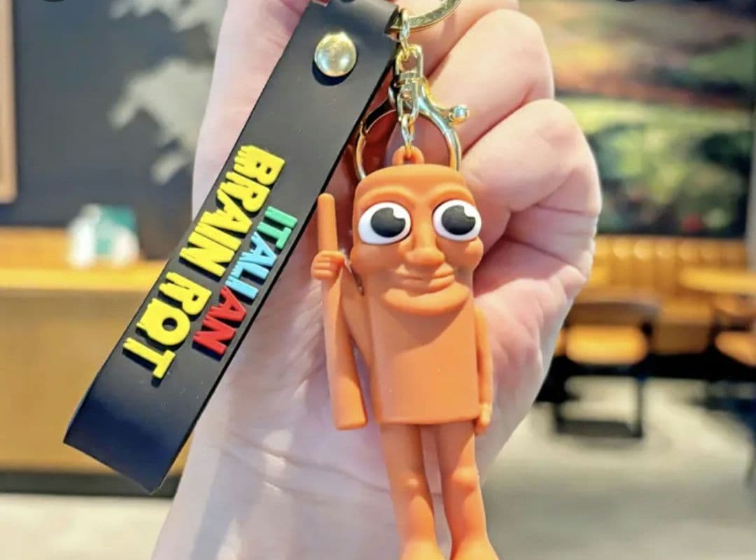 Italian Brain Rot Keychain