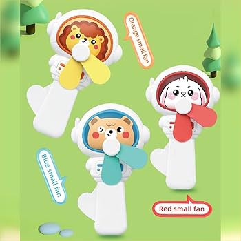 Cute Mini Fan (Hand Pressure)