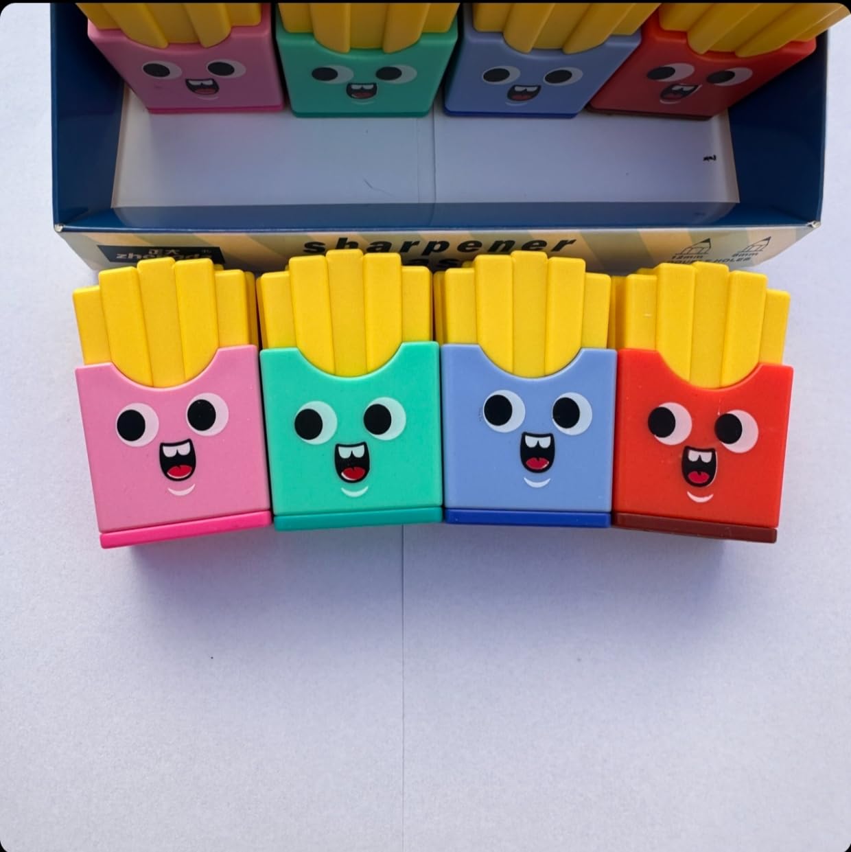 French Fries Sharpener + Eraser