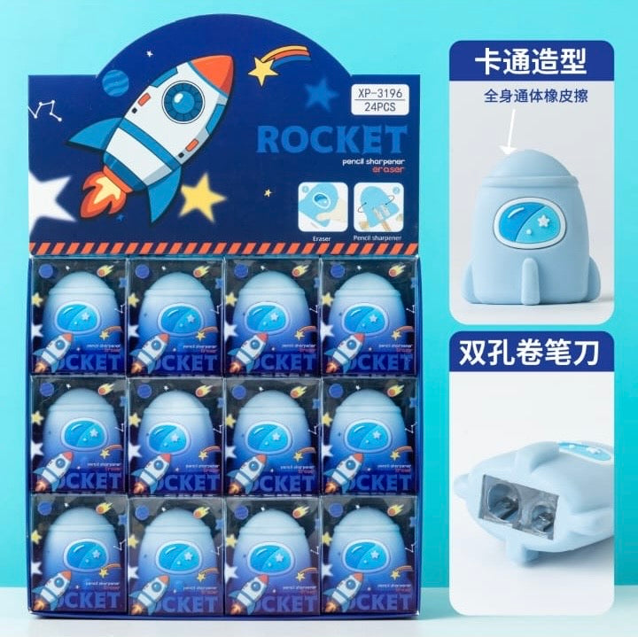 3D Eraser + Sharpener