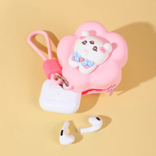 Cute Animal Silicone Pouch