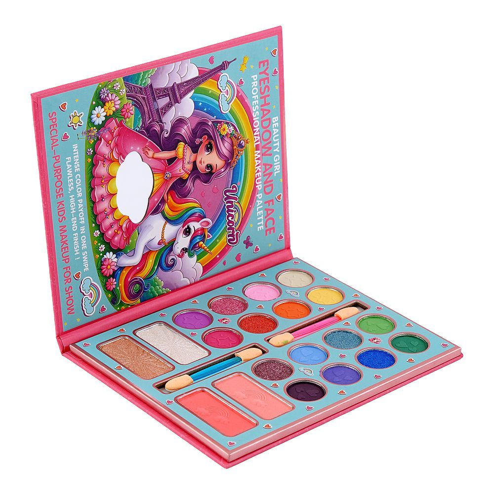 Unicorn Eyeshadow and Face Makeup Palette