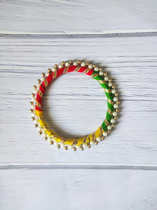 Rainbow Bangles ( Pack of 4 )