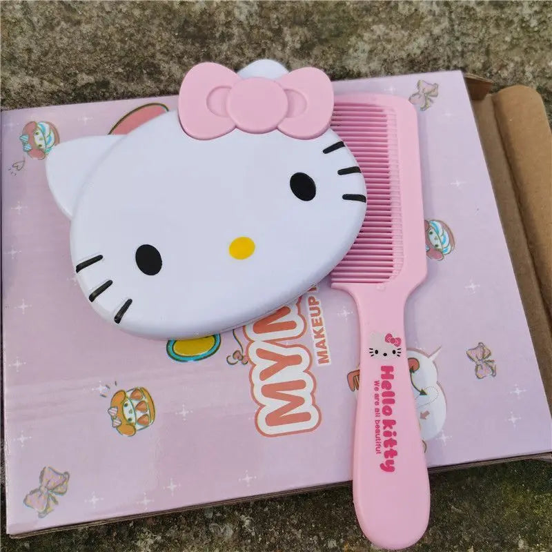 Hello Kitty Mirror With Comb