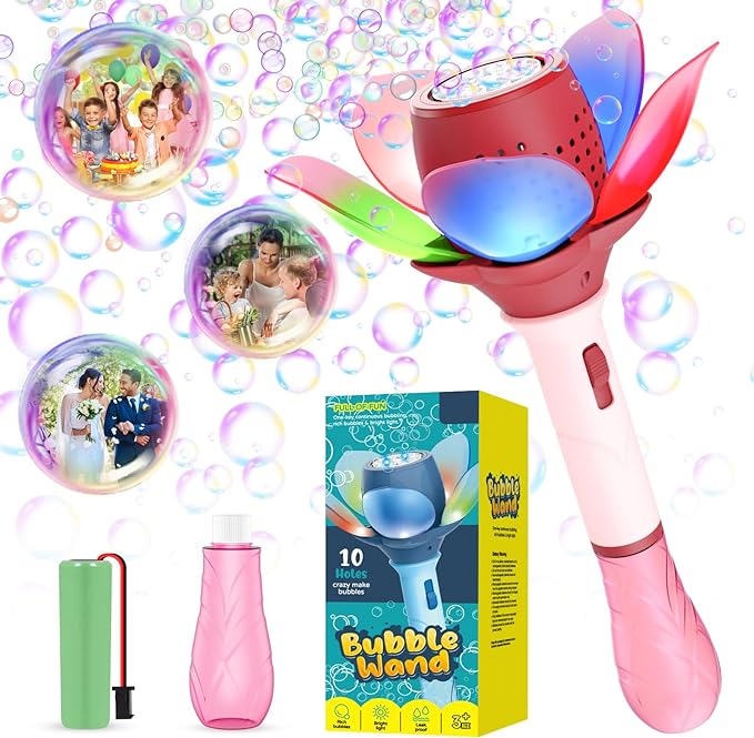 Magical Flower Bubble Wand