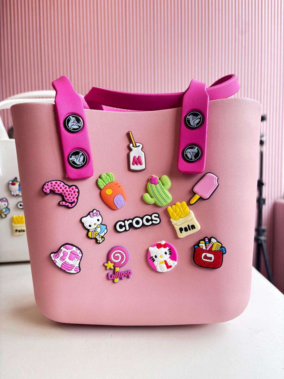 Silicon Charms Bag ( Medium )