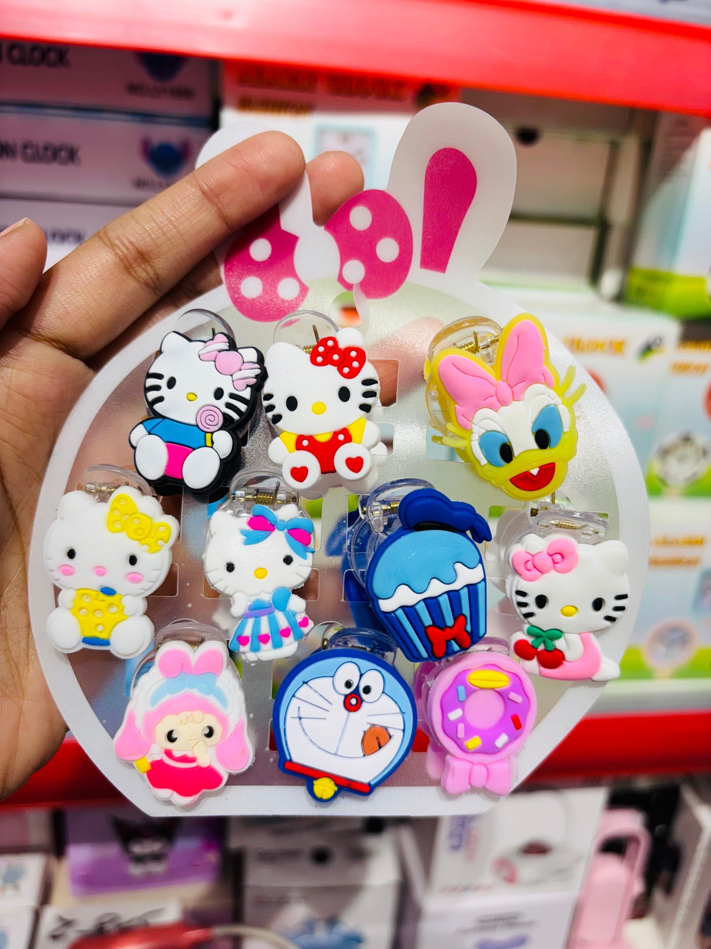 Cute Mini Hair Clips Set